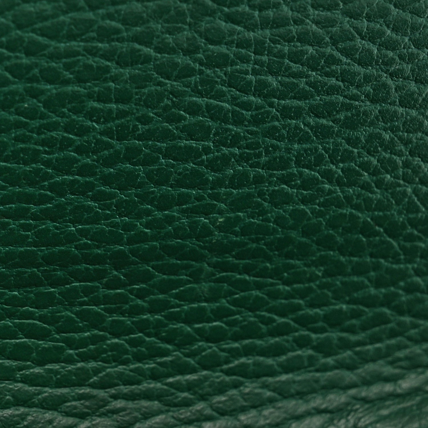 Gucci Dollar Calfskin Interlocking G Chain Wallet Emerald