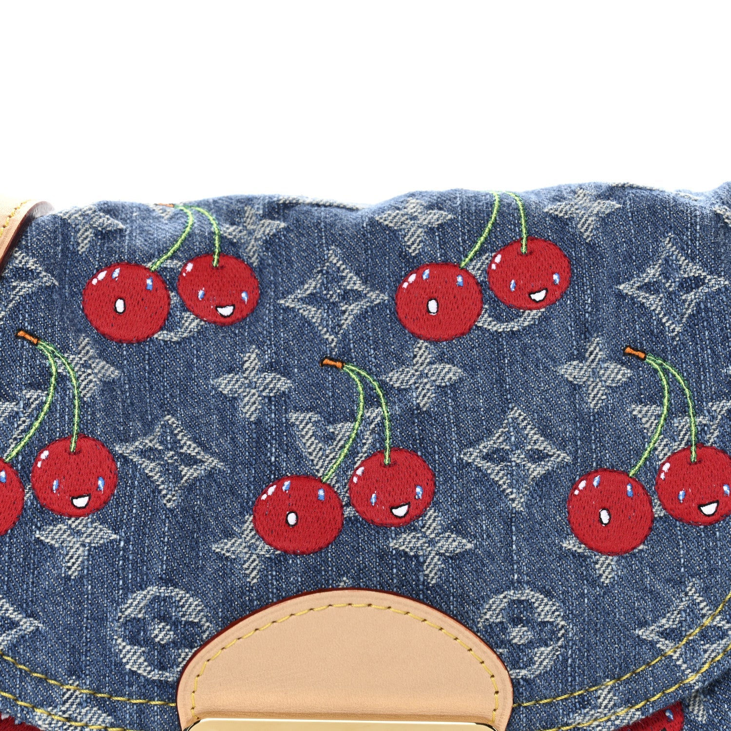 Louis Vuitton LV X TM Monogram Denim Cerises Sunset
