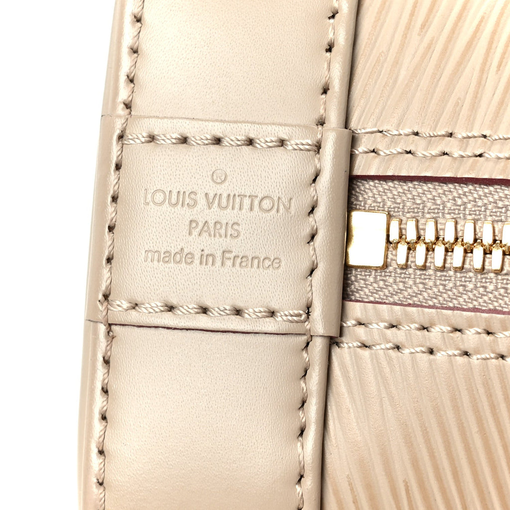 Louis Vuitton Epi Alma BB Galet