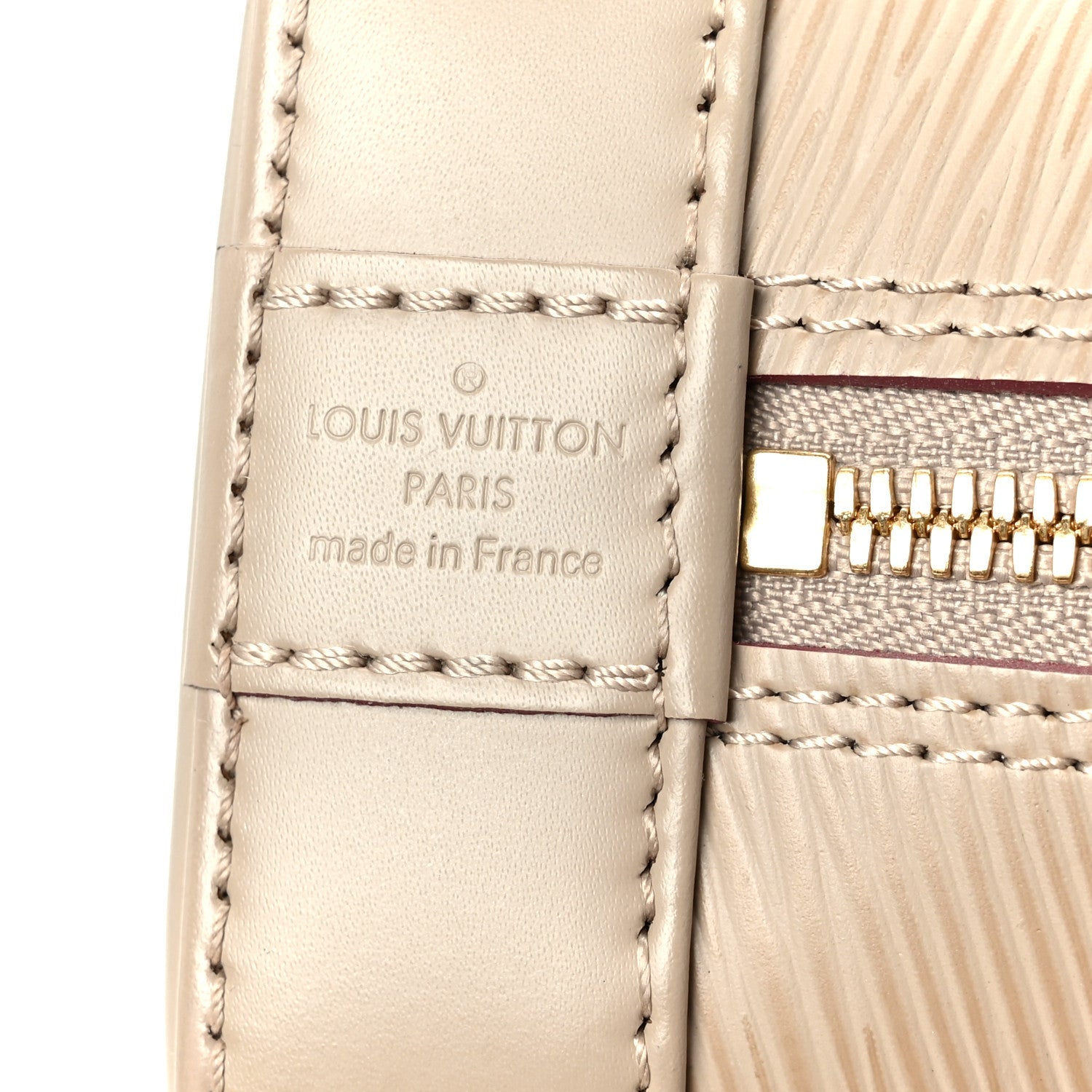 Louis Vuitton Epi Alma BB Galet