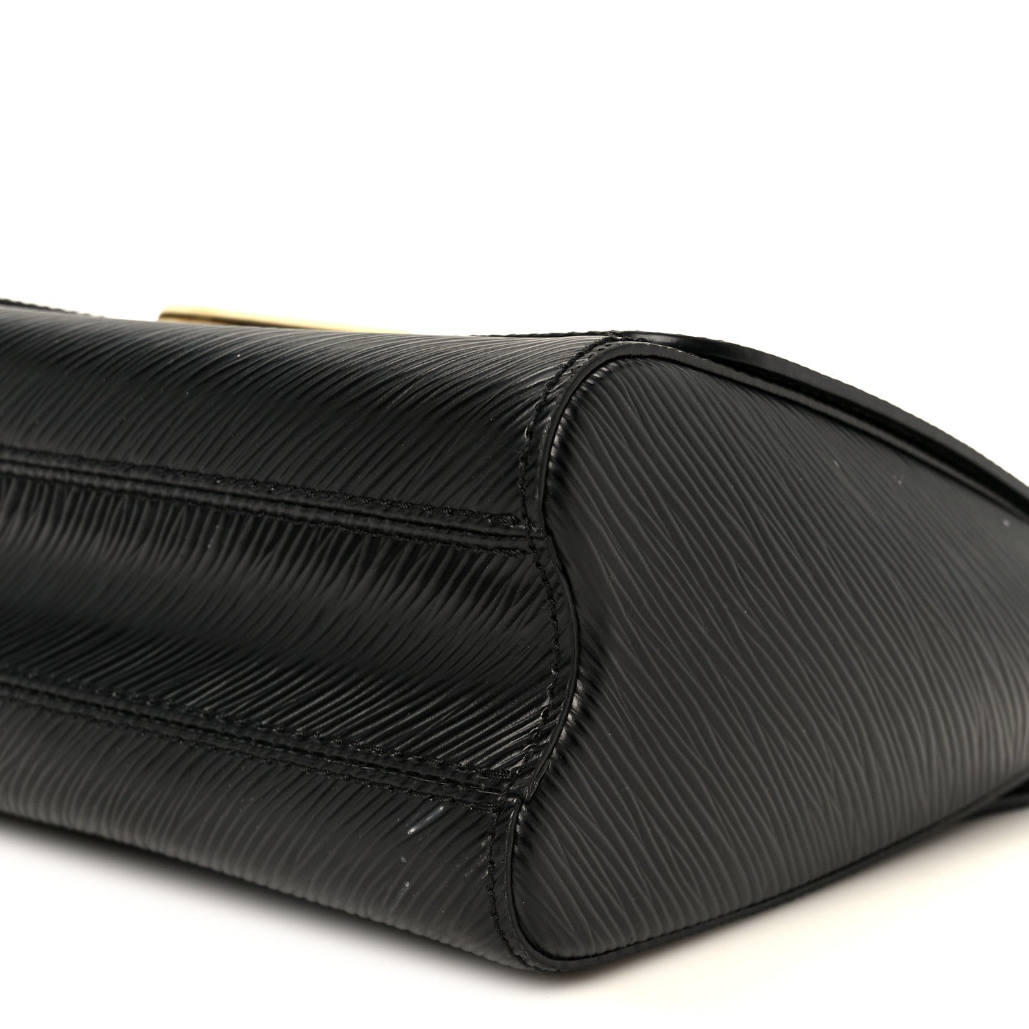 Louis Vuitton Epi Twist Braided Strap Shoulder Bag MM Black