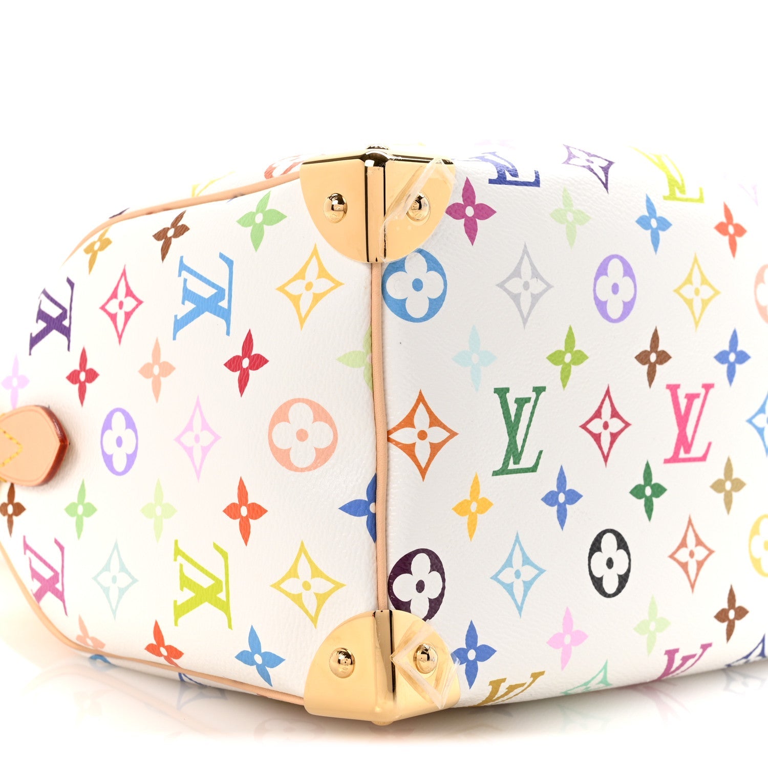 Louis Vuitton LV X TM Monogram Multicolor Speedy Bandouliere 25 White
