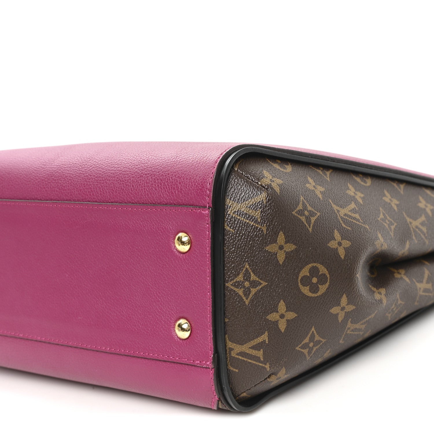 Louis Vuitton Calfskin Monogram Kimono Tote Grape
