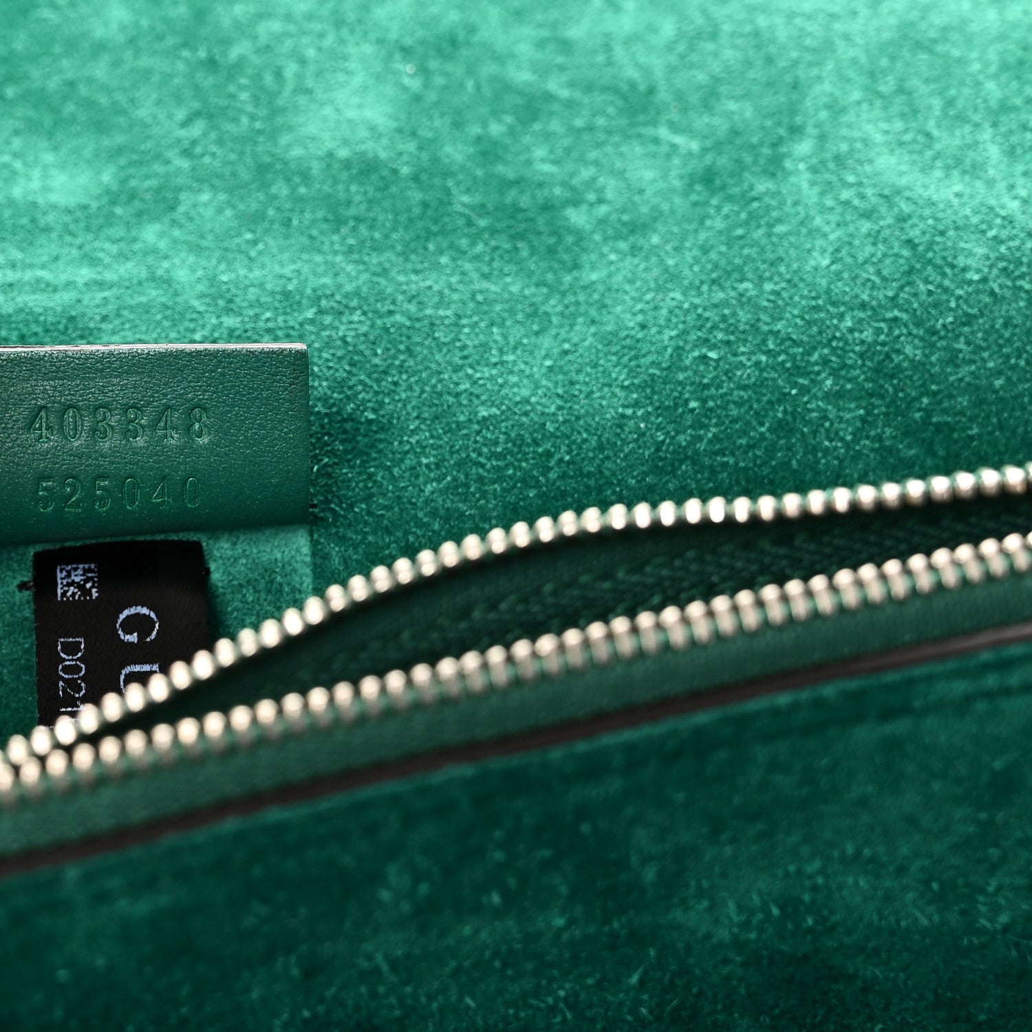 Gucci GG Supreme Monogram Embroidered Medium Dionysus Shoulder Bag Emerald