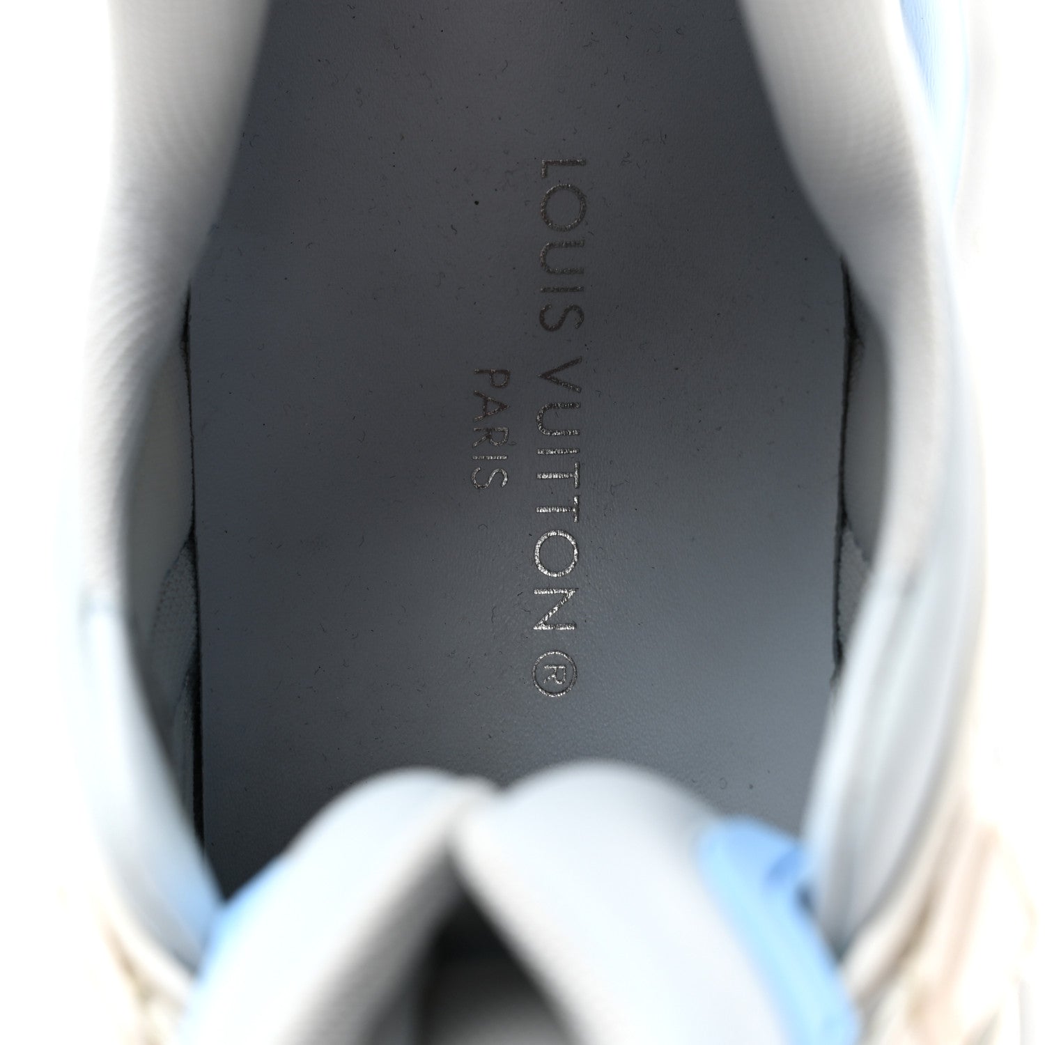 Louis Vuitton Calfskin LV Archlight Gradient Sneakers 38 Light Blue