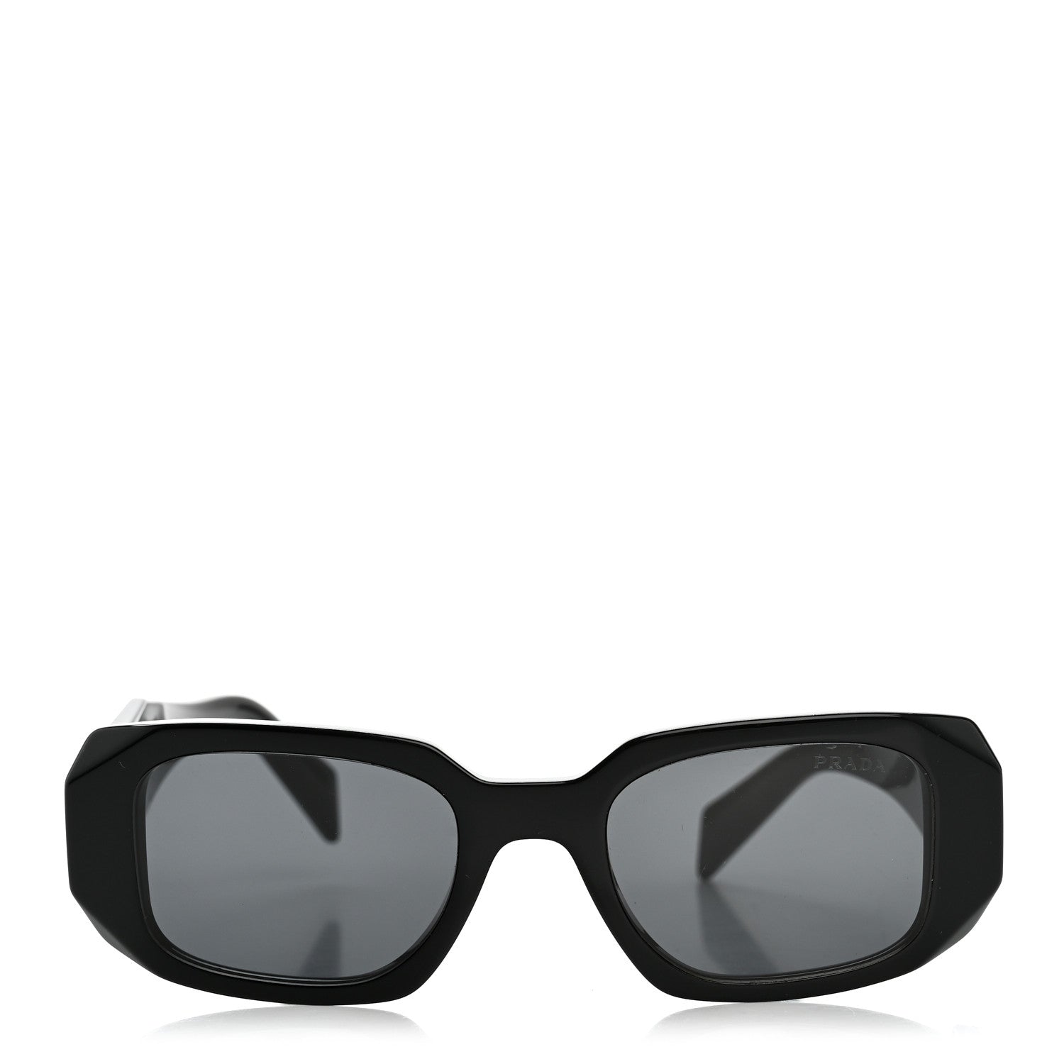 Prada Acetate Symbole Sunglasses SPR 17W Black