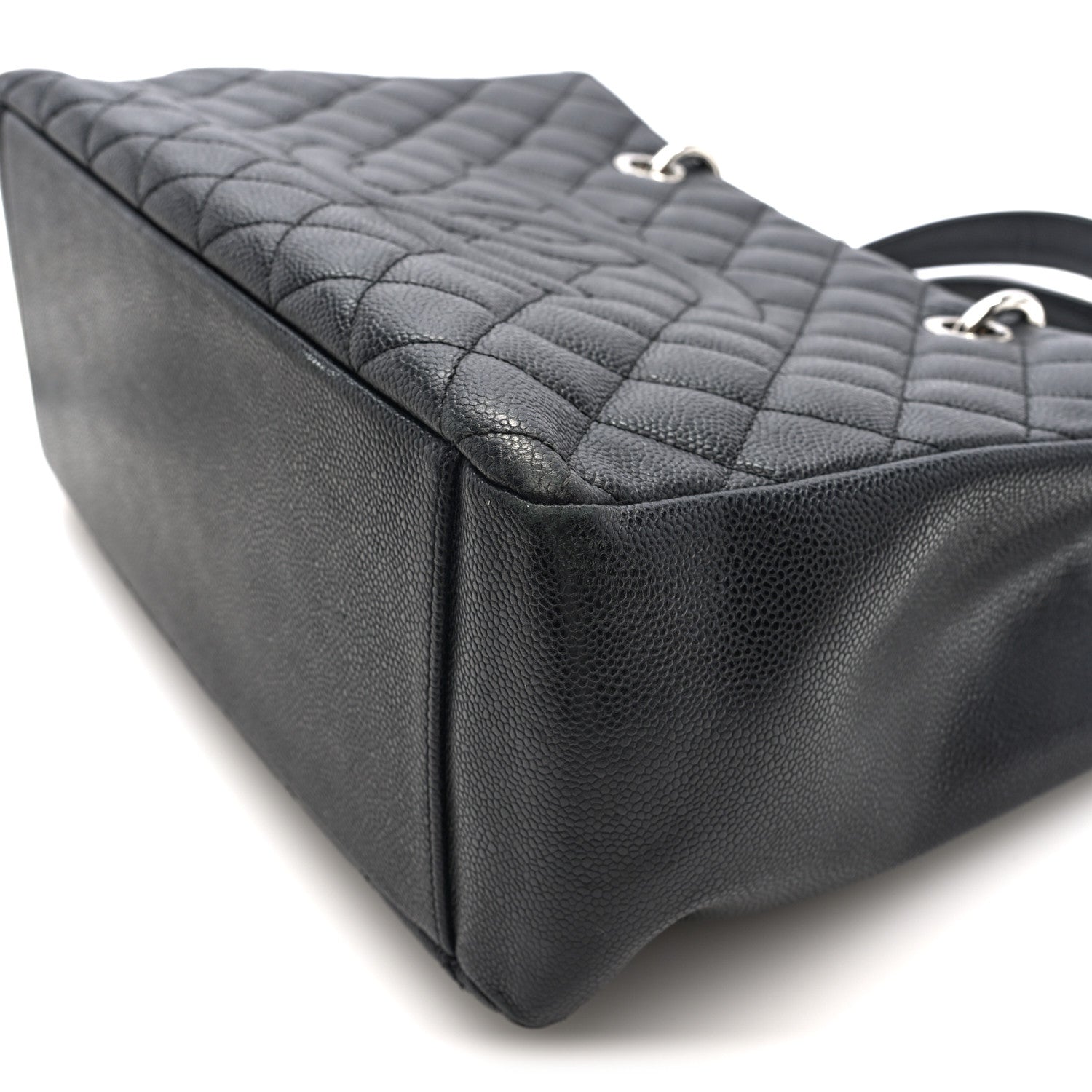 Chanel Caviar Quilted Grand Shopping Tote GST Black