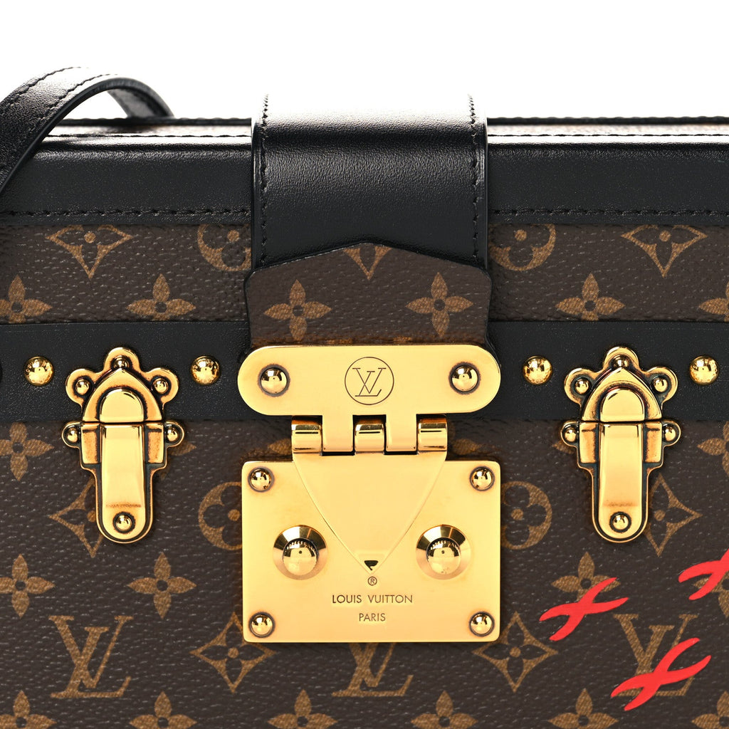 Louis Vuitton Monogram Petite Malle Black
