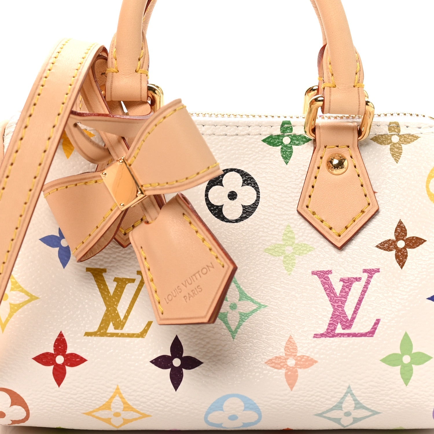 Louis Vuitton LV X TM Monogram Multicolor Nano Speedy White