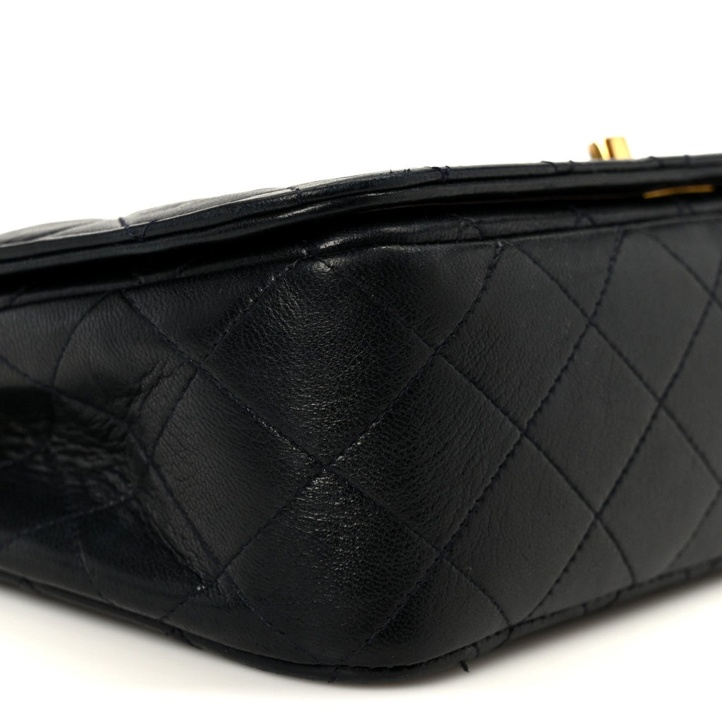 Chanel Lambskin Quilted Full Flap Black