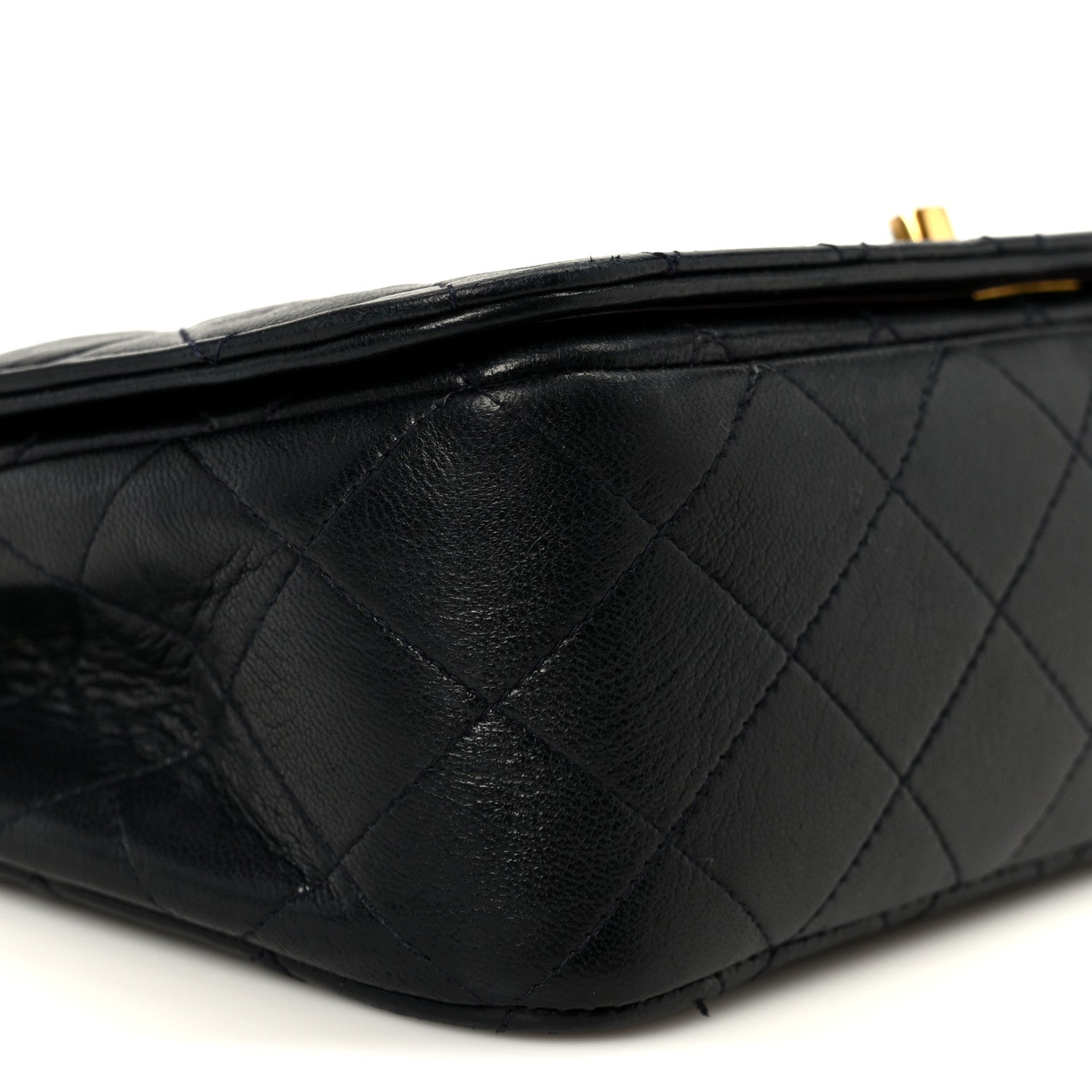 Chanel Lambskin Quilted Full Flap Black