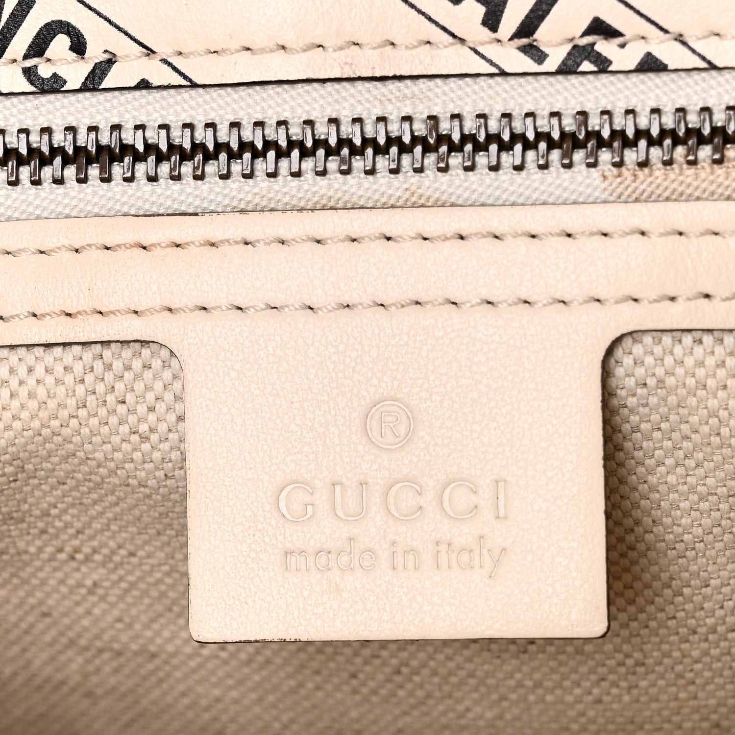Gucci X BALENCIAGA Calfskin Matelasse Logo Print Small GG Marmont Shoulder Bag White