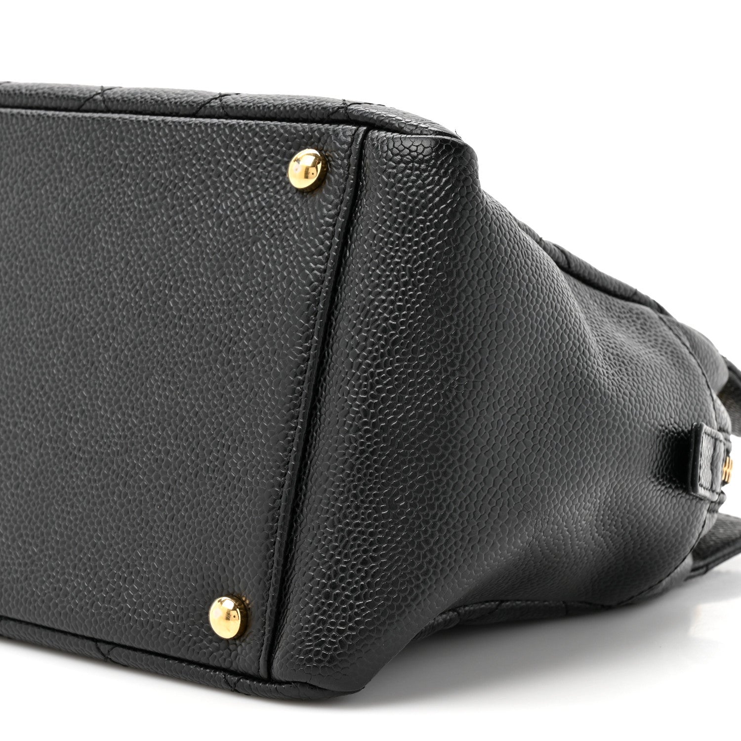 Chanel Caviar Quilted Petit Timeless Tote PTT Black