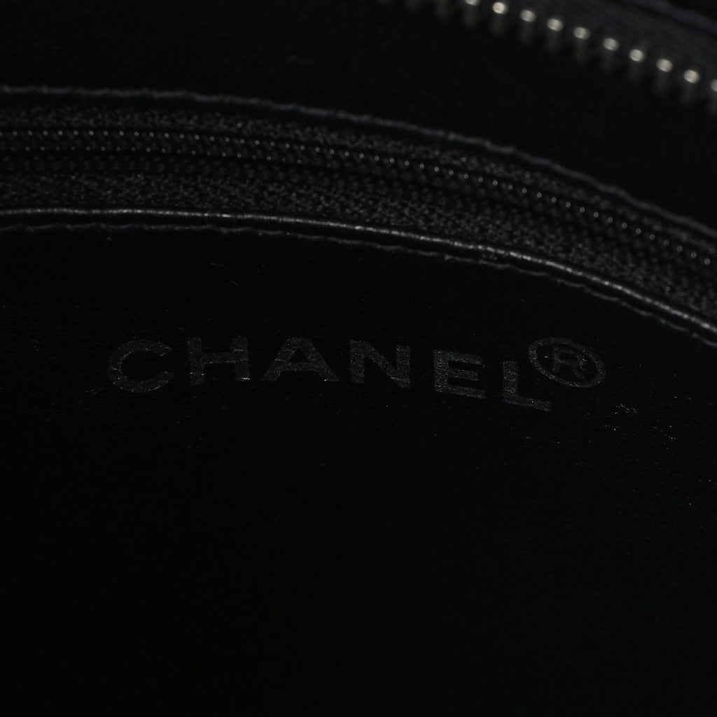 Chanel Caviar Quilted Medallion Tote Black