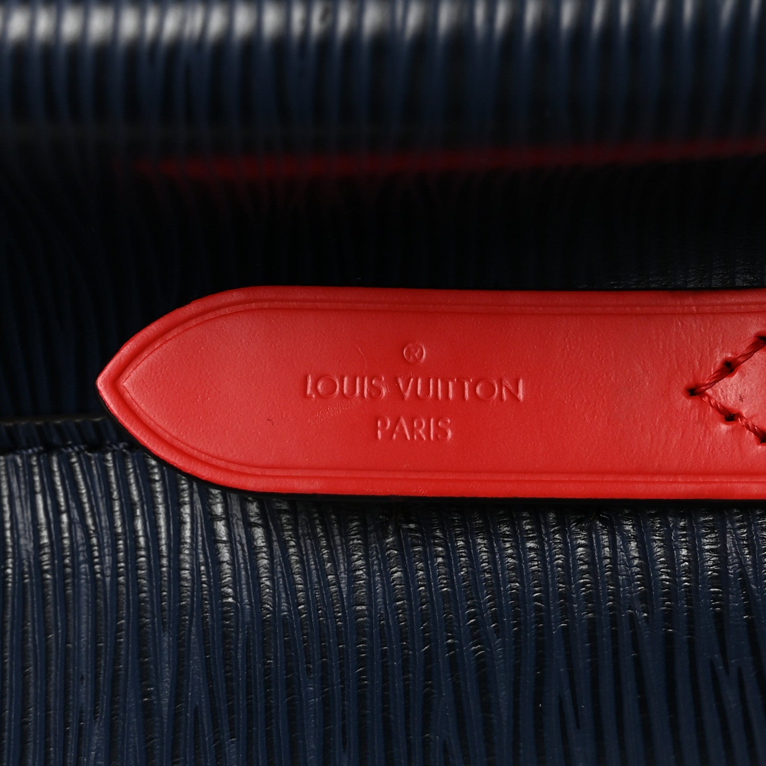 Louis Vuitton Epi Neonoe Indigo Coquelicot