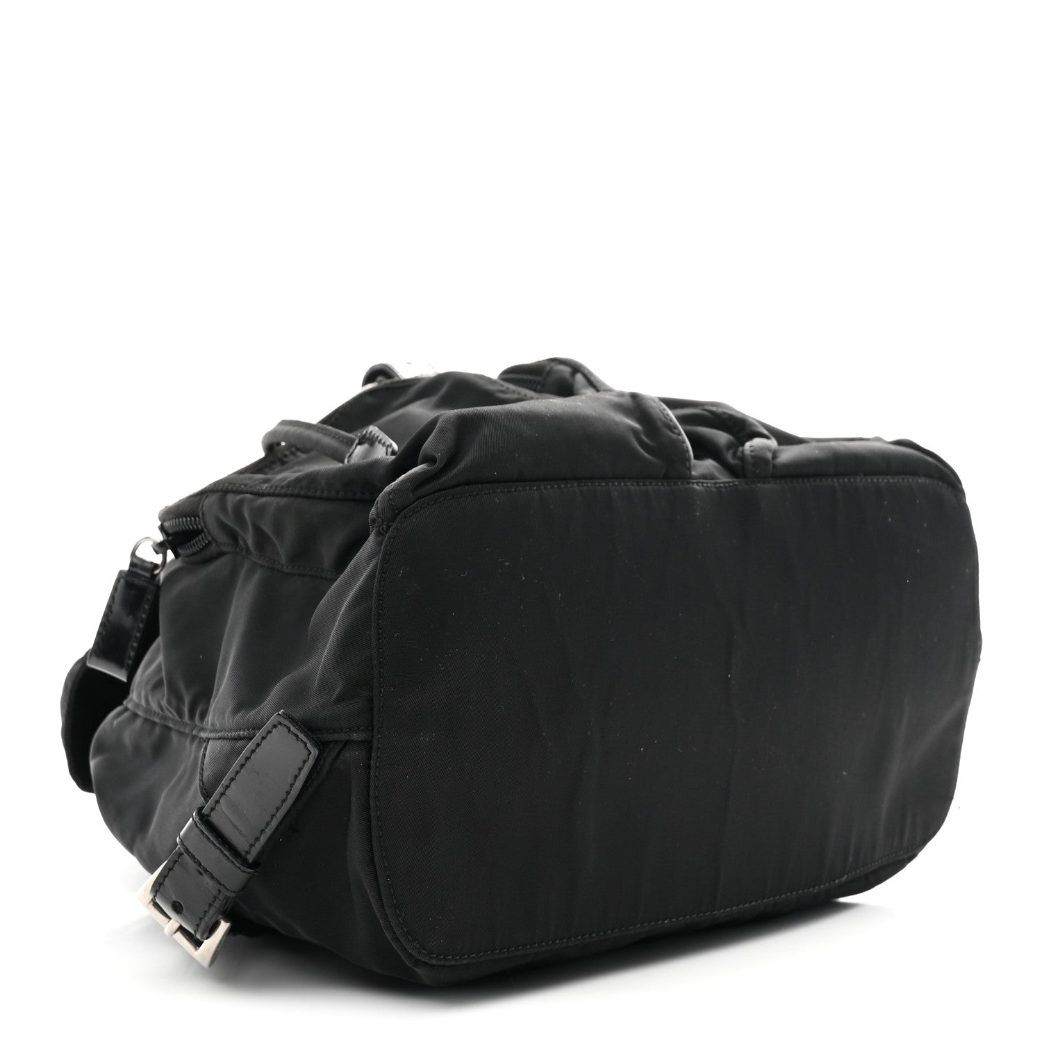 Prada Nylon Vela Medium Backpack Black