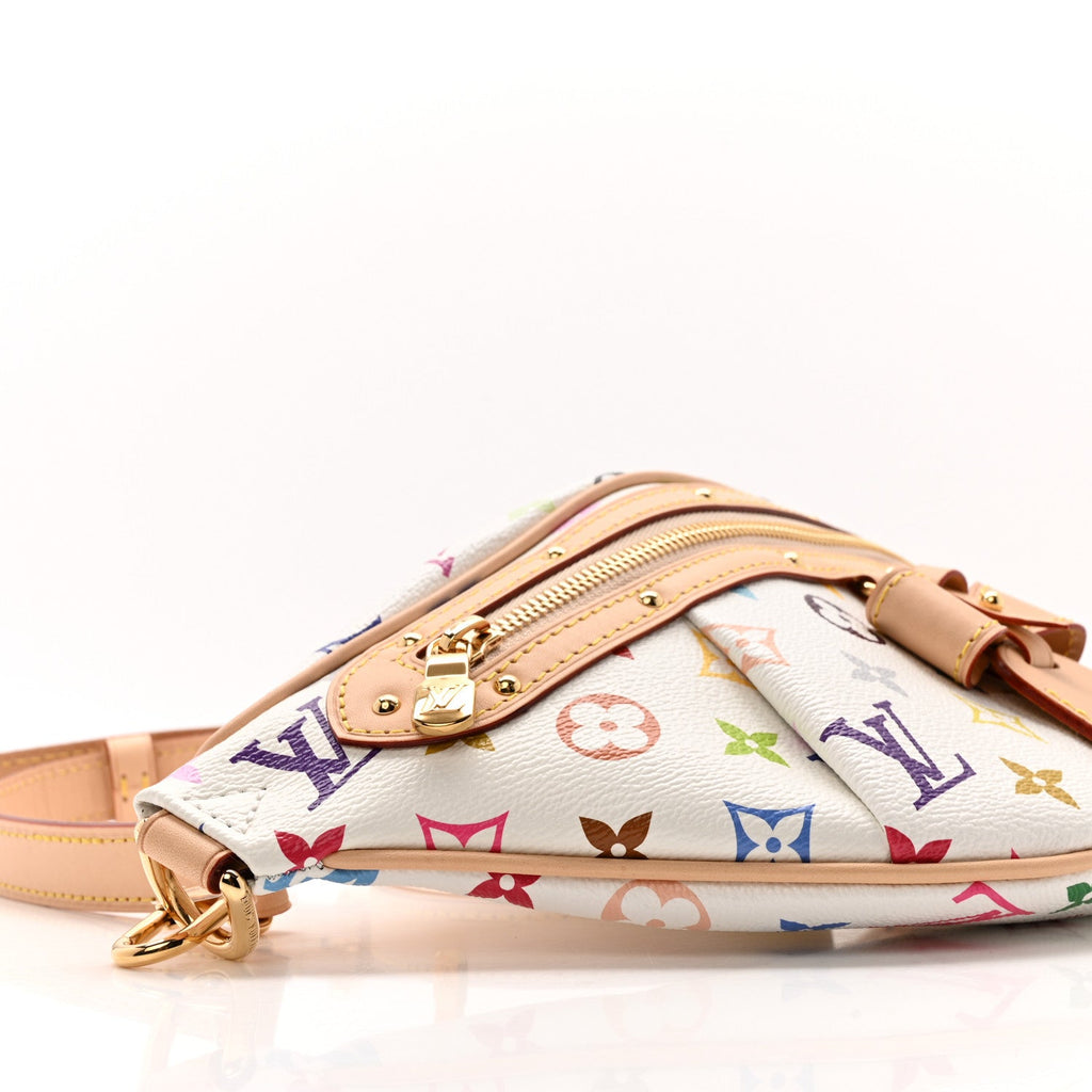 Louis Vuitton LV X TM Monogram Multicolor High Rise Bumbag White