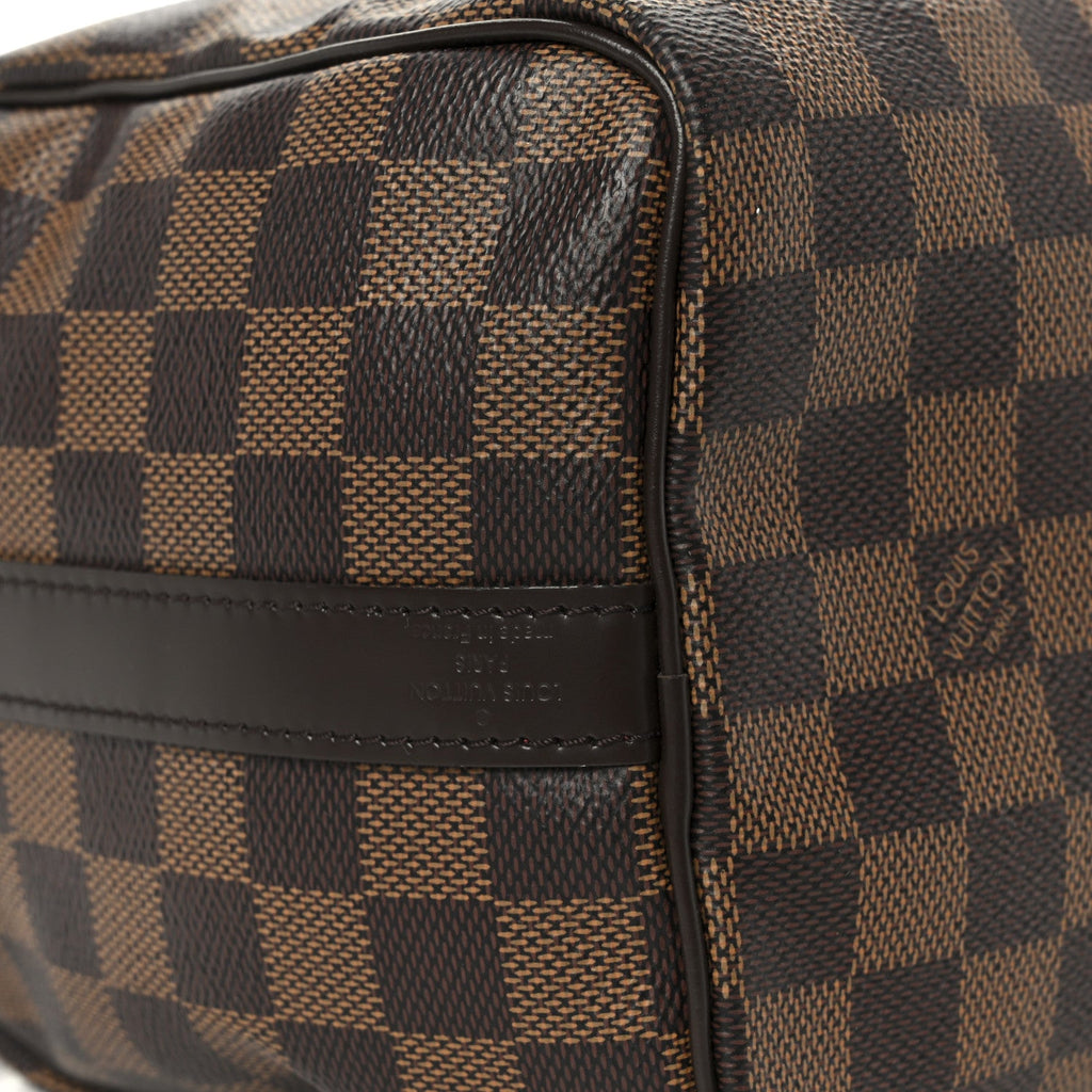 Louis Vuitton Damier Ebene Speedy Bandouliere 25