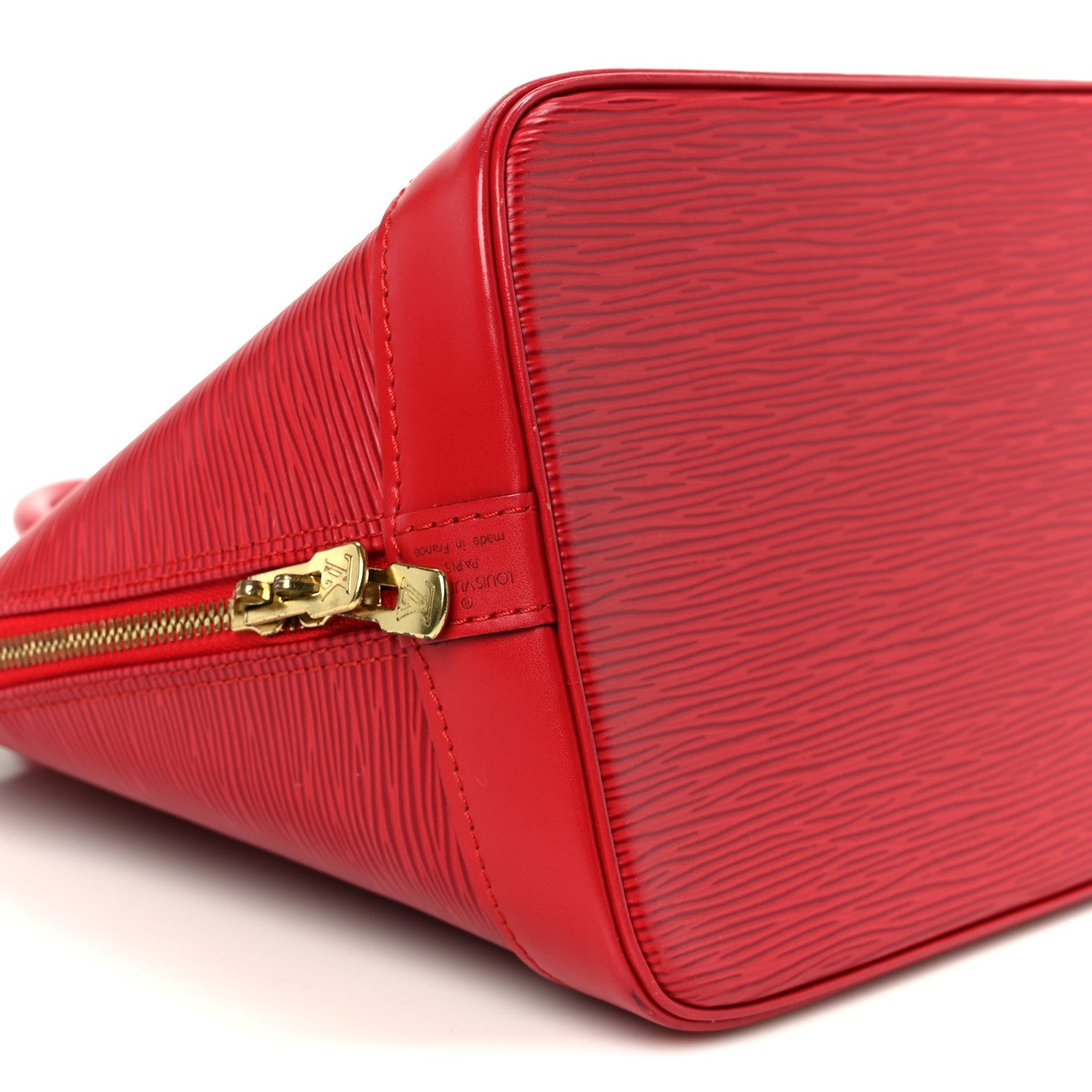 Louis Vuitton Epi Alma PM Castillan Red