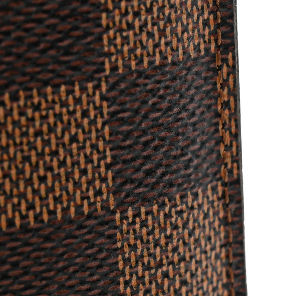 Louis Vuitton Damier Ebene Josephine Wallet Red