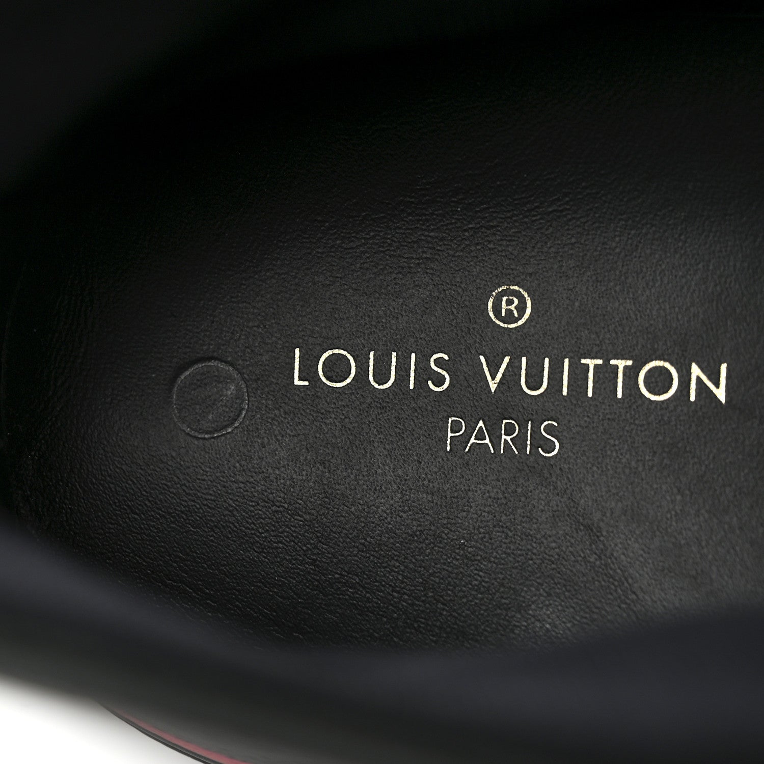 Louis Vuitton Calfskin Mens LV Tattoo Sneaker Boots 8.5 Black