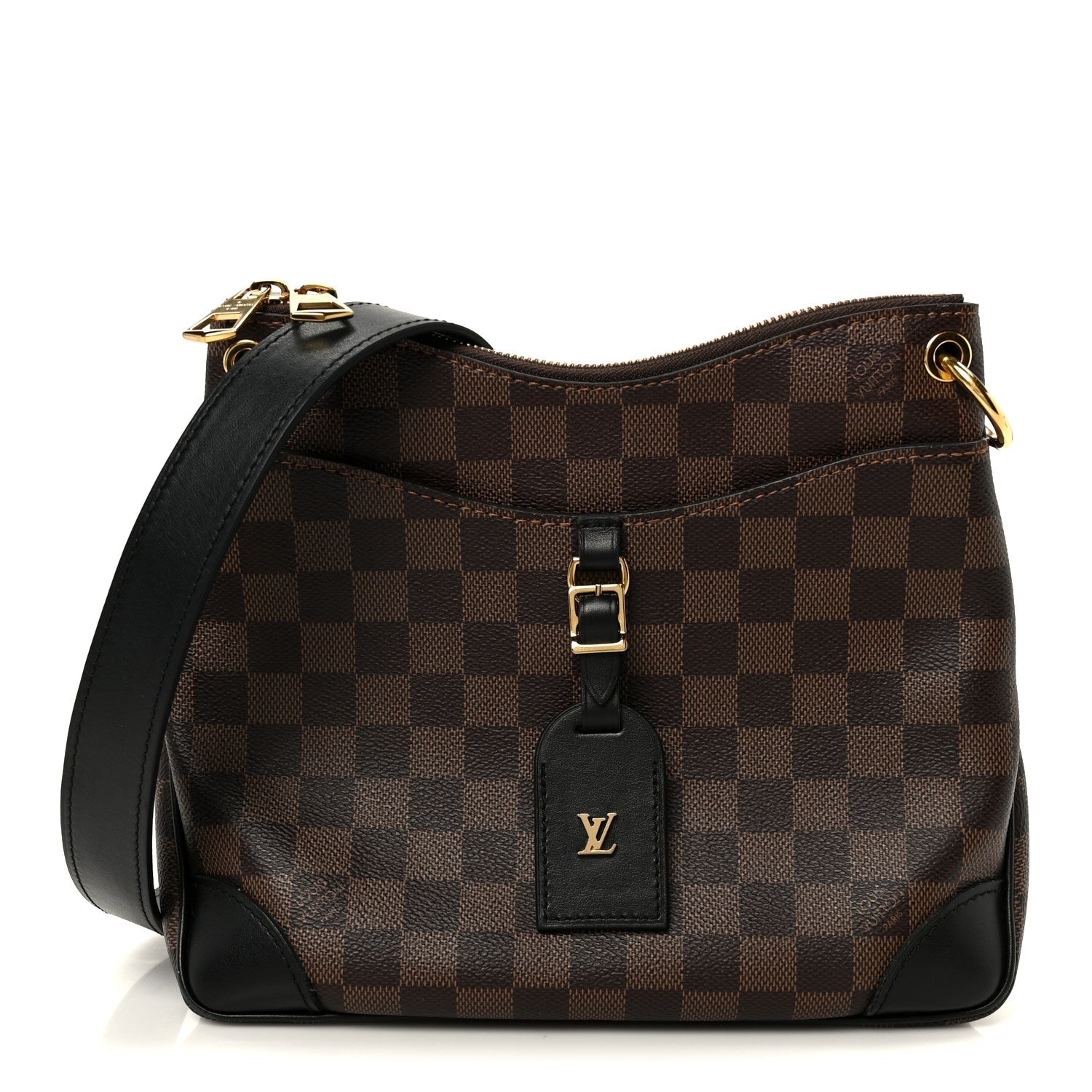 Louis Vuitton Damier Ebene Odeon PM Black