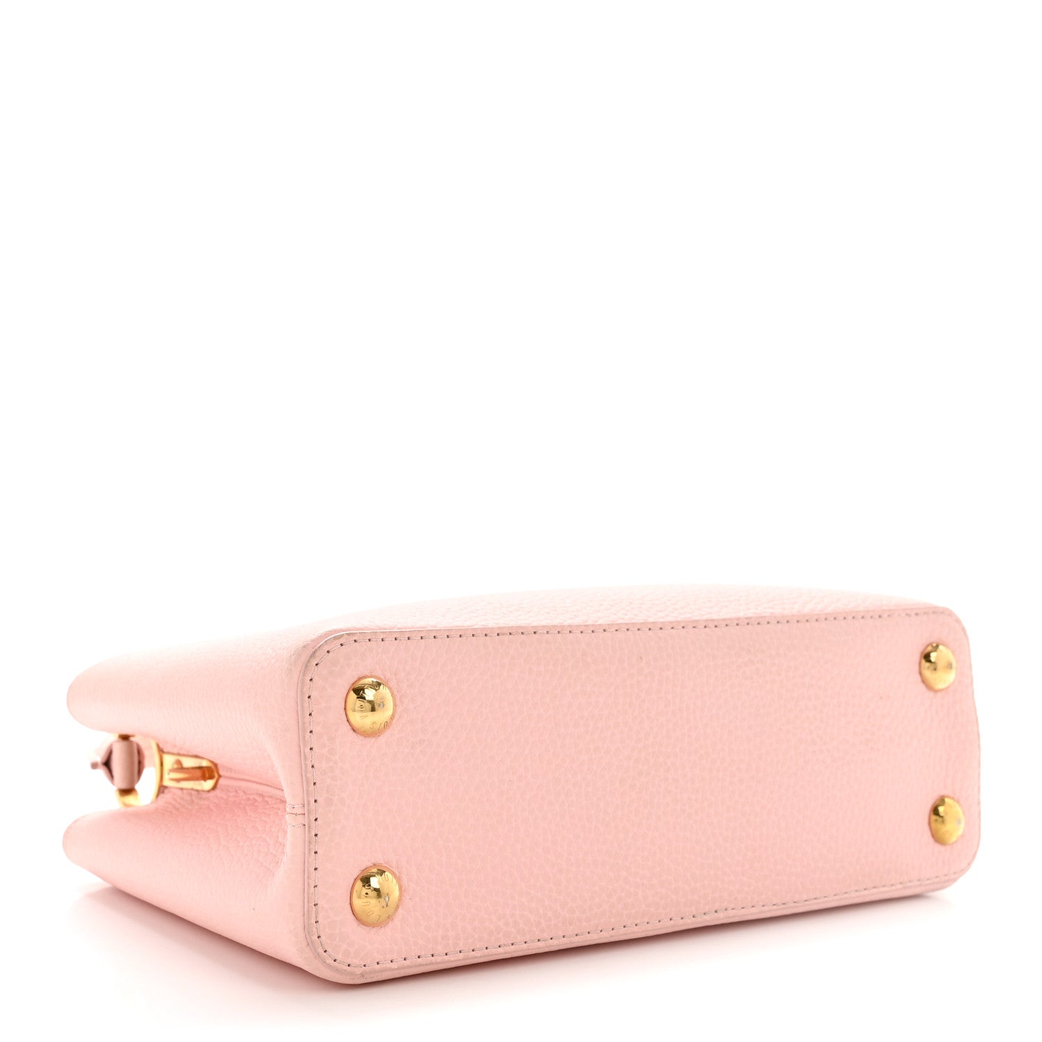Louis Vuitton Taurillon Capucines BB Rose Jasmin