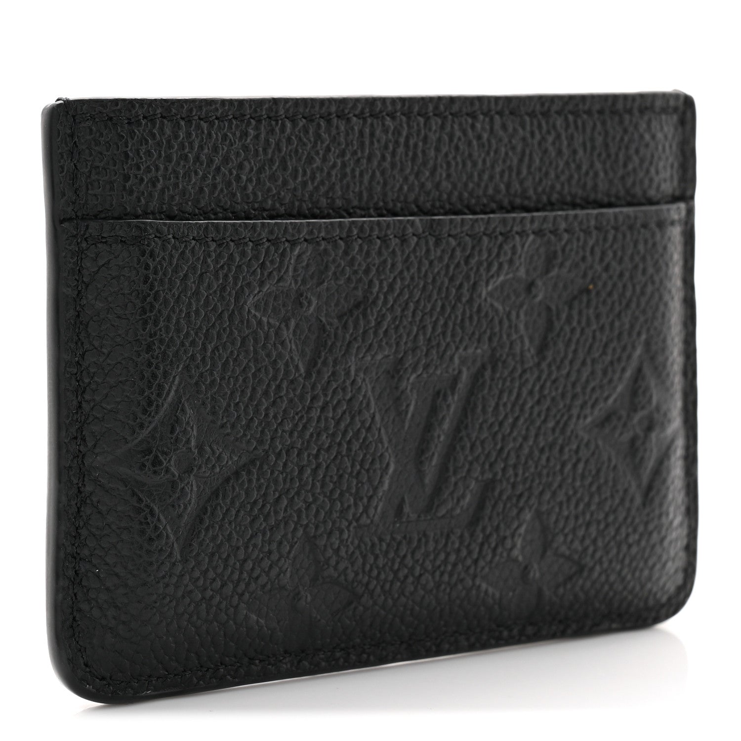 Louis Vuitton Empreinte Card Holder Black