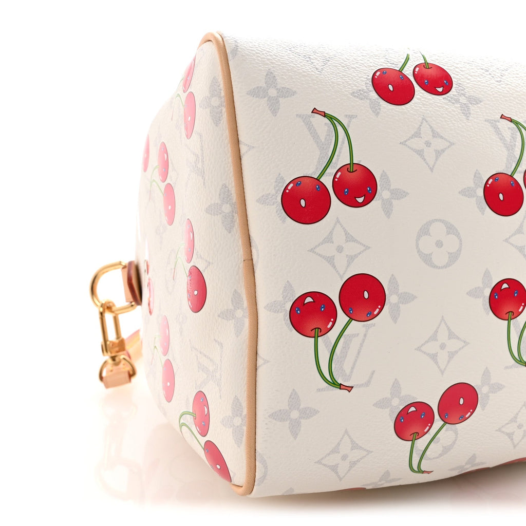 Louis Vuitton LV X TM Monogram Cerises Speedy Soft Bandouliere 30