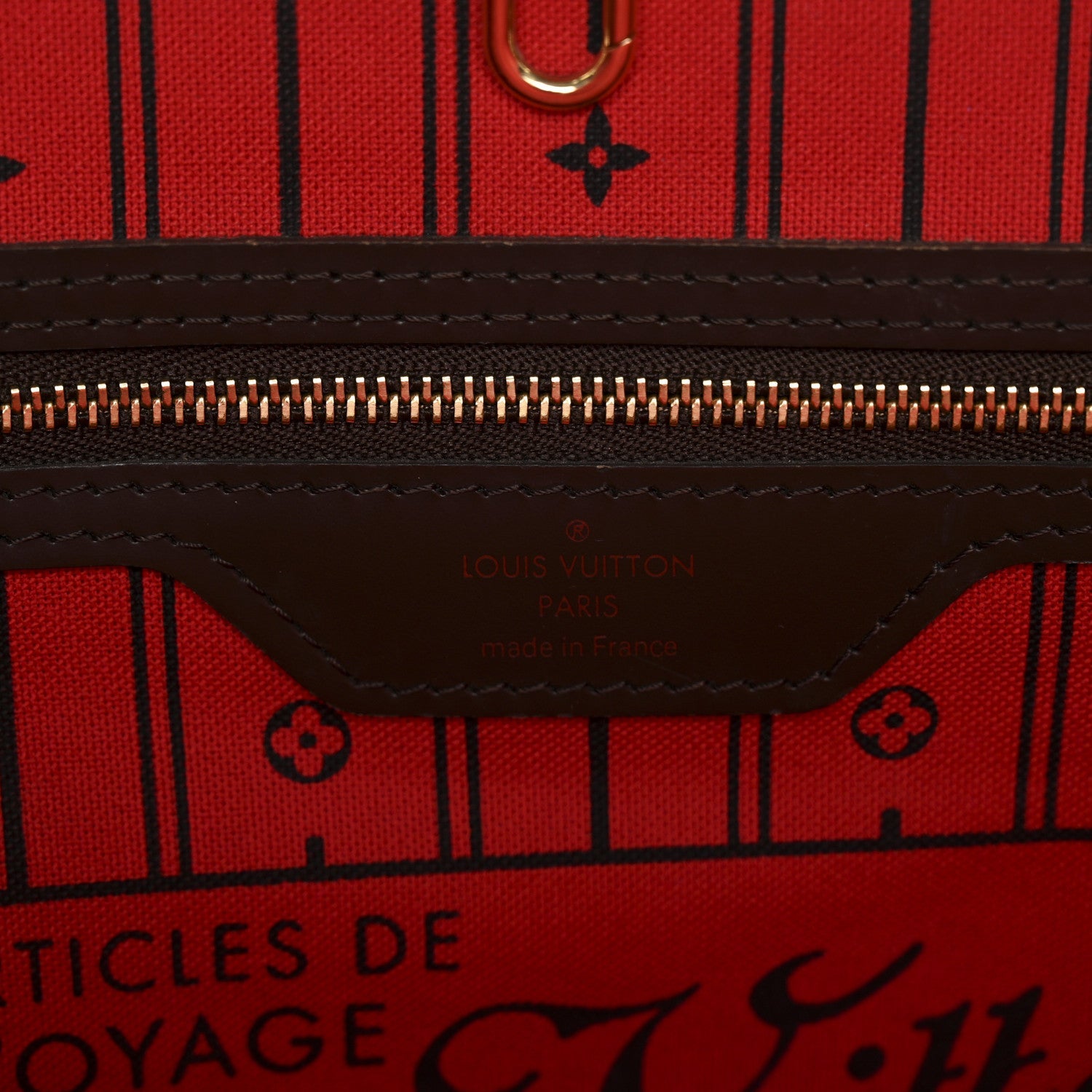 Louis Vuitton Damier Ebene Neverfull MM