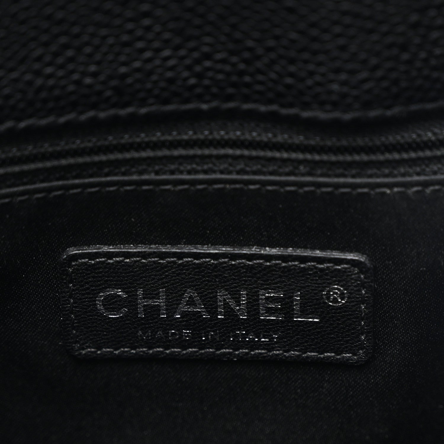 Chanel Caviar Quilted Grand Shopping Tote GST Black