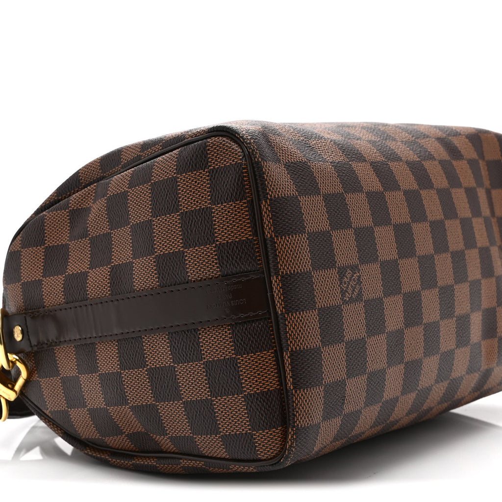 Louis Vuitton Damier Ebene Speedy Bandouliere 25