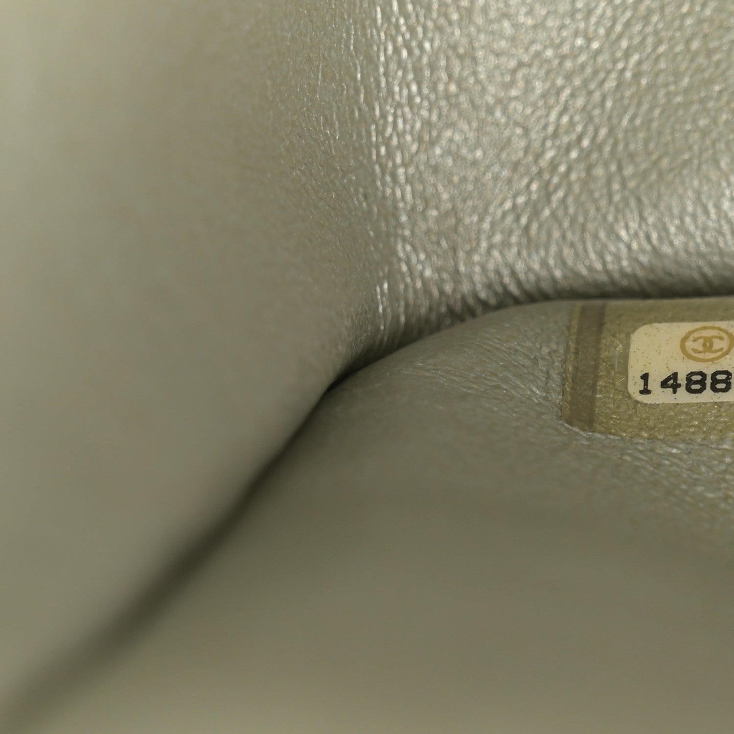 Chanel Metallic Lambskin Quilted Jumbo Double Flap Green