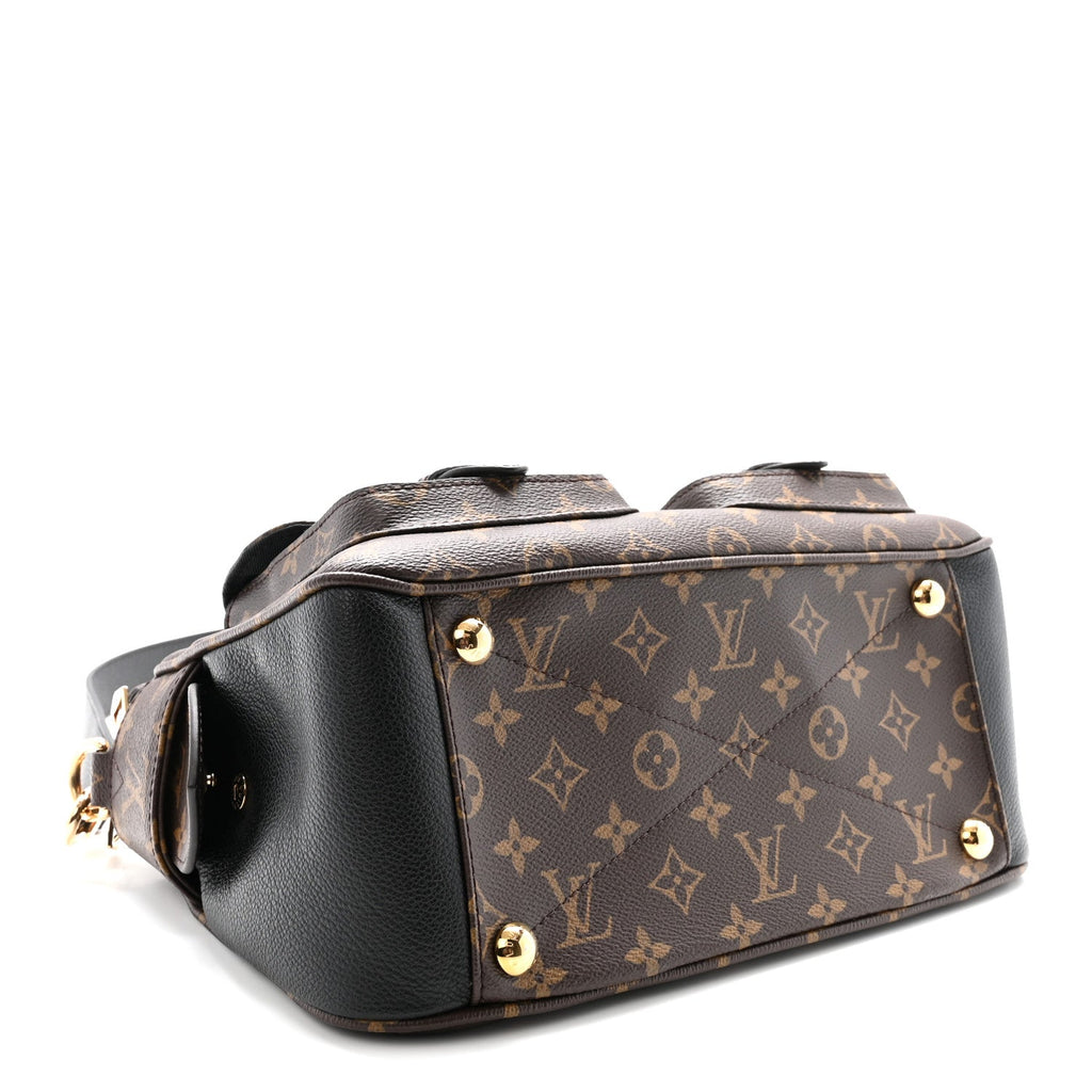 Louis Vuitton Monogram Manhattan NM Black