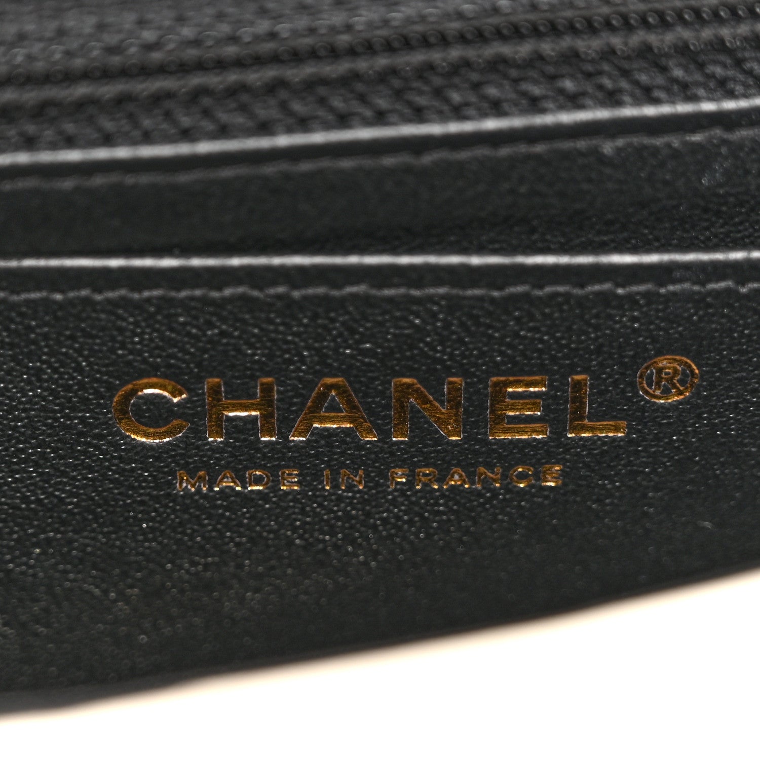Chanel Lambskin Quilted Mini Rectangular Flap Black White