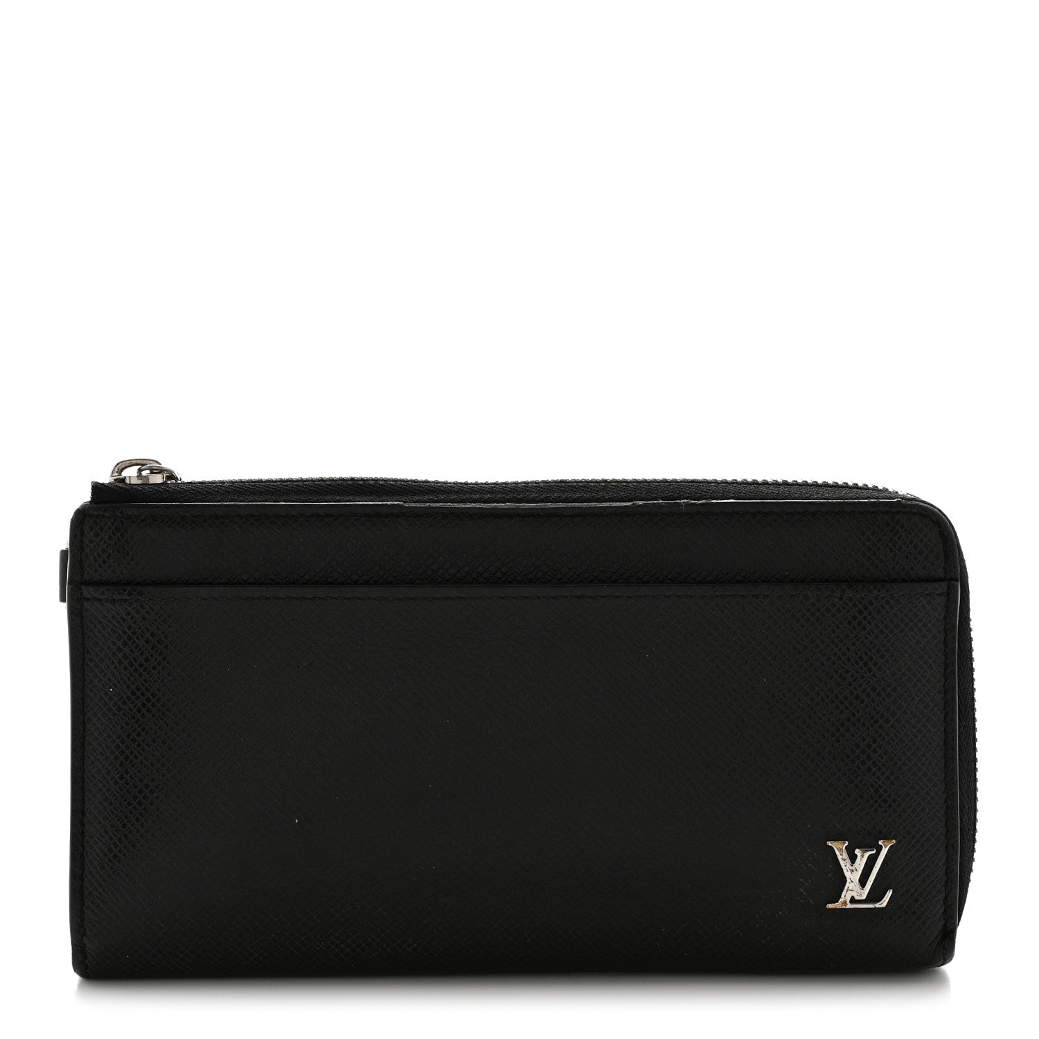 Louis Vuitton Taiga Dragonne Zippy Wallet Black