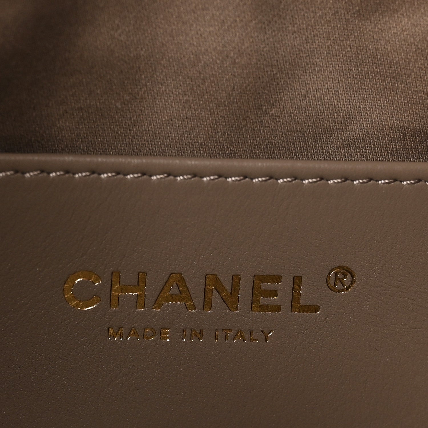 Chanel Suede Quilted Small Chanel 25 Handbag Dark Grey