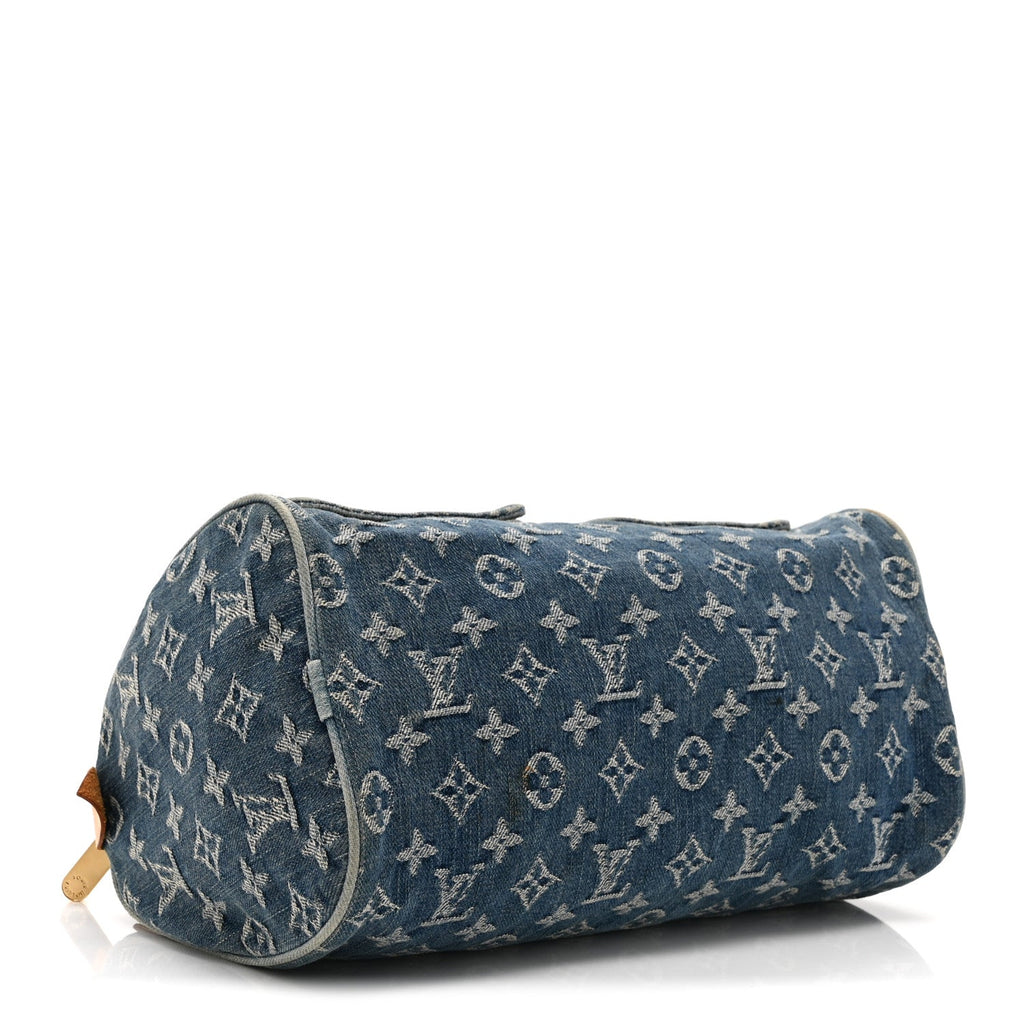 Louis Vuitton Monogram Denim Neo Speedy Blue
