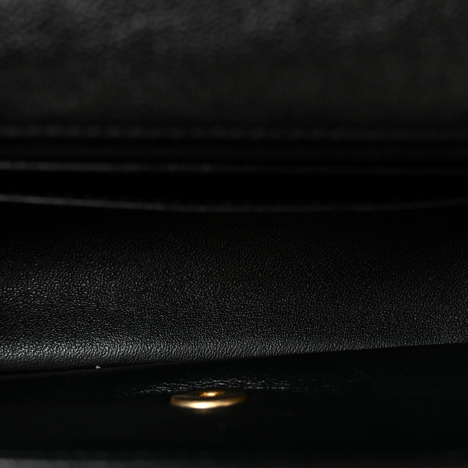 Chanel Caviar Quilted Mini Top Handle Rectangular Flap Black