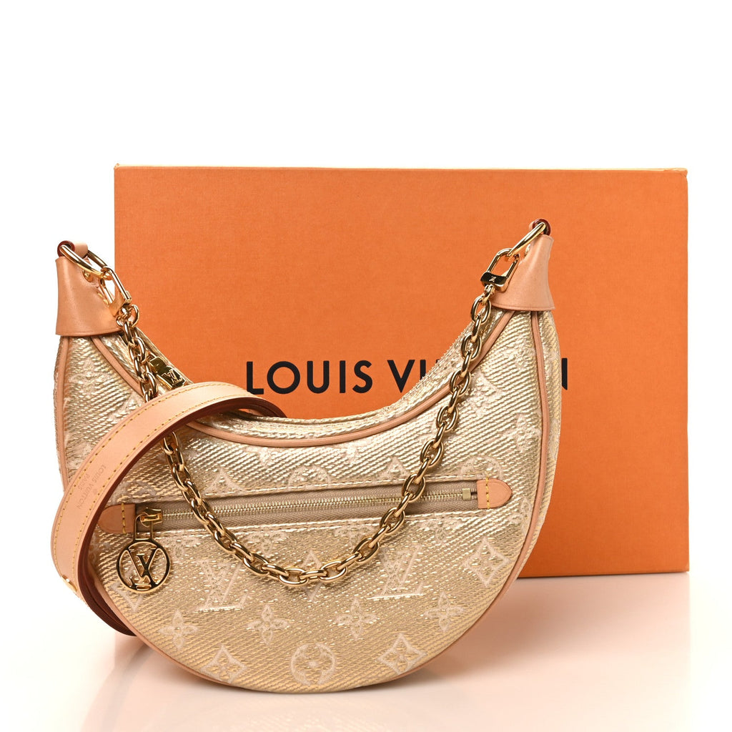 Louis Vuitton Monogram Jacquard Loop Gold