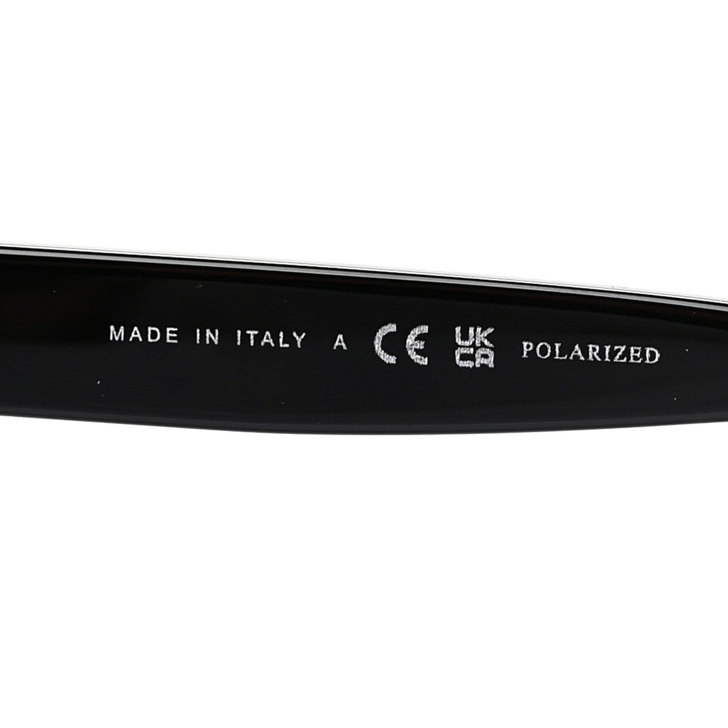Acetate Polarized Square Sunglasses 5417 Black