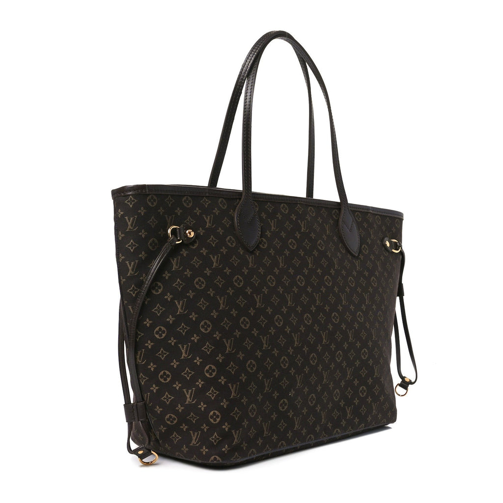 Louis Vuitton Monogram Idylle Neverfull MM Fusain