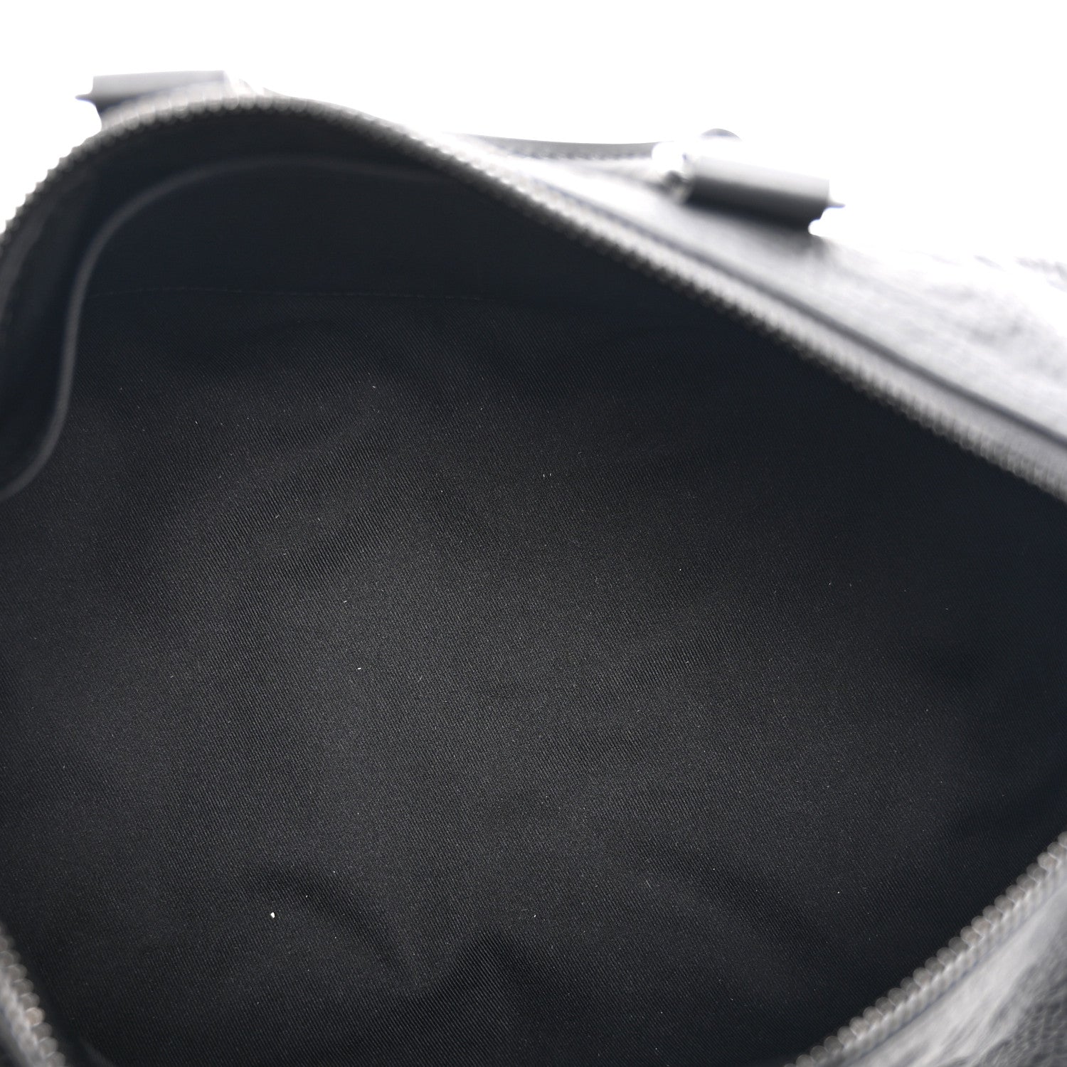 Louis Vuitton Monogram Taurillon Keepall Bandouliere 35 Black