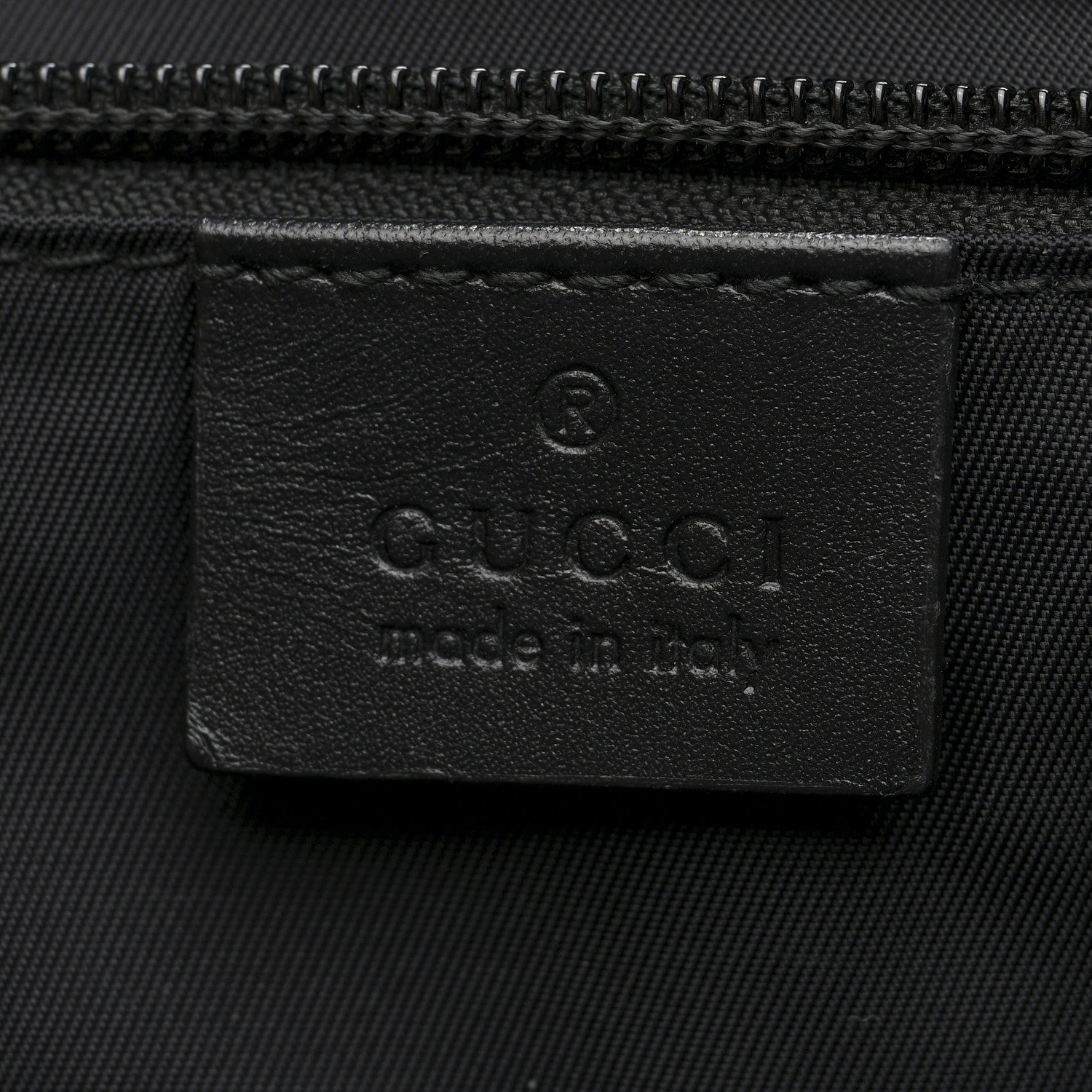 Gucci GG Supreme Monogram Web Flap Messenger Bag Black