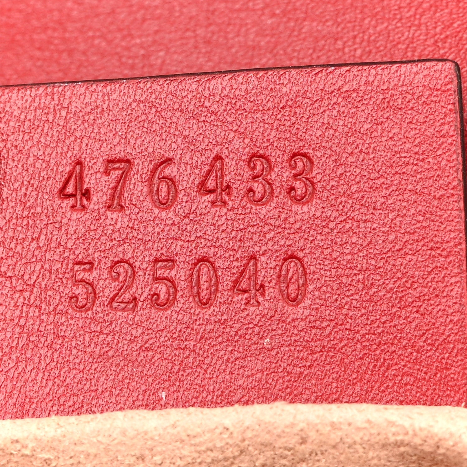 Gucci Calfskin Matelasse Super Mini GG Marmont Shoulder Bag Hibiscus Red