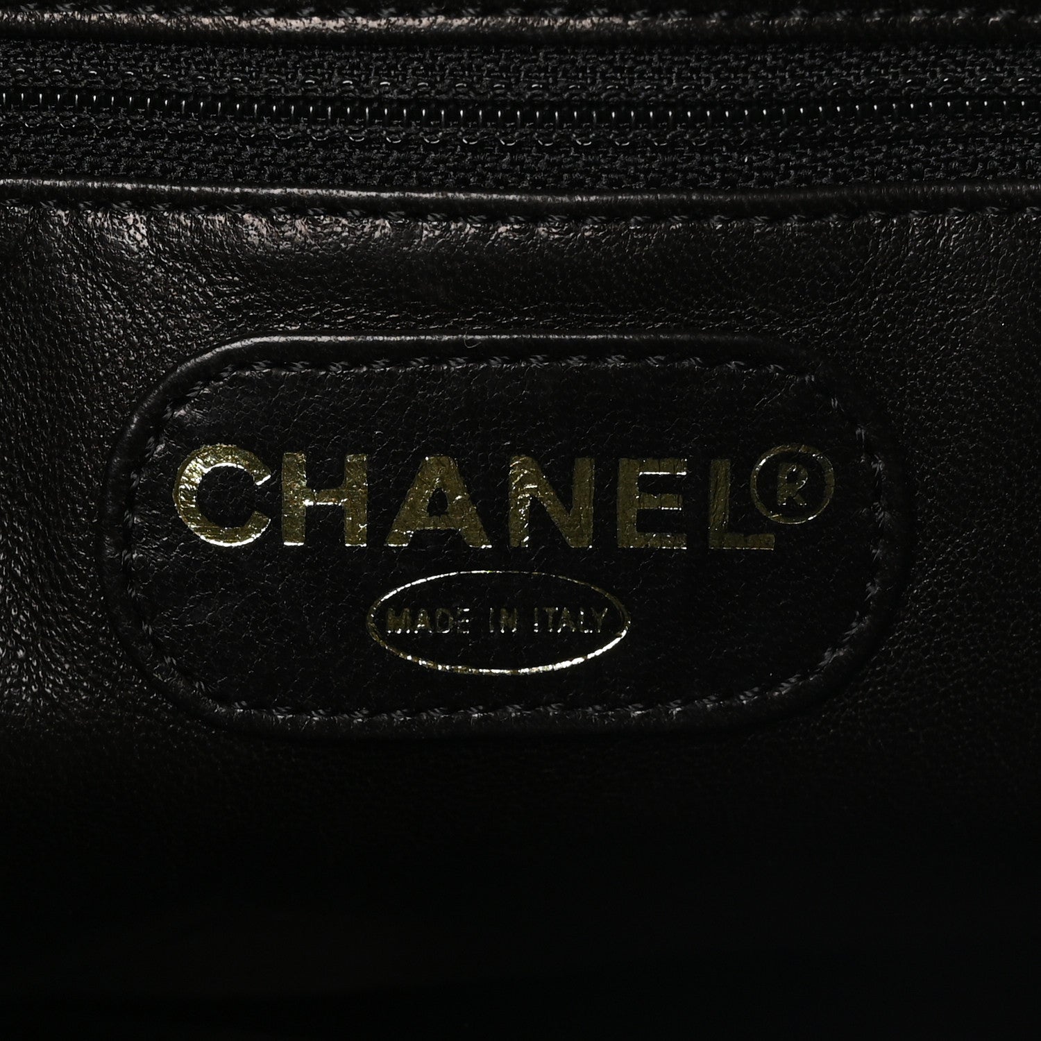 Chanel Persian Lamb Fur Tote Black