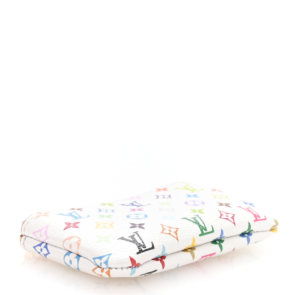 Louis Vuitton LV X TM Monogram Multicolor Key Pouch White