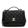 Chanel Caviar Quilted Medium Business Affinity Flap Black