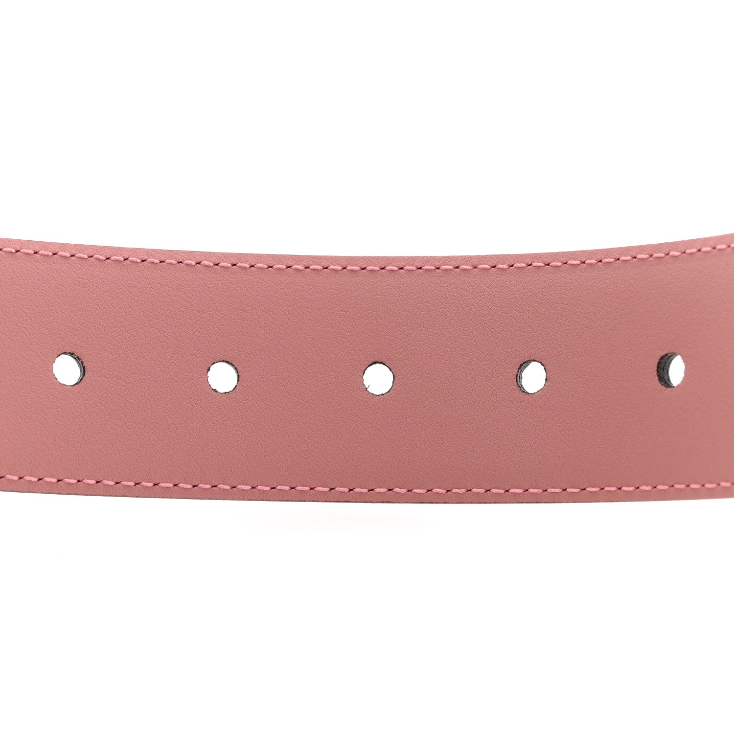 Gucci Soft Microguccissima Margaux Calfskin Belt 80 32 Soft Pink
