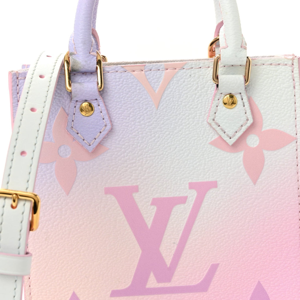Louis Vuitton Monogram Giant Spring In The City Petit Sac Plat Sunrise Pastel